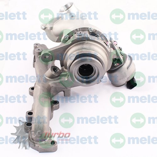 TURBO MELETT GTD1244MVZ NEUF ADAPTABLE - AUDI SEAT SKODA VW A3 LEON OCTAVIA GOLF VII 1,6 L 105 110 115 CV - 847671-0004
