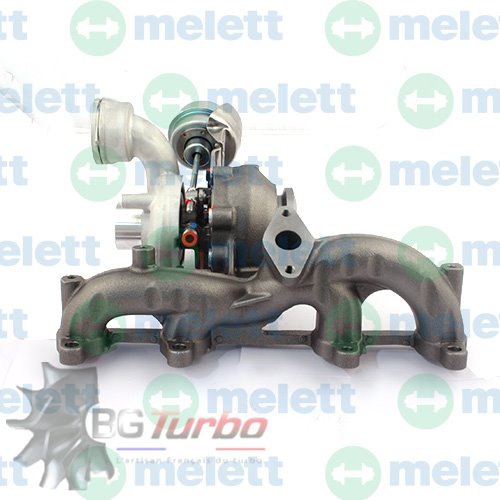 TURBO MELETT KP39 NEUF ADAPTABLE - AUDI SEAT SKODA VW A3 ALTEA LEON OCTAVIA CADDY GOLF V PASSAT TOURAN 1,9 L 90 105 CV - 54399700022
