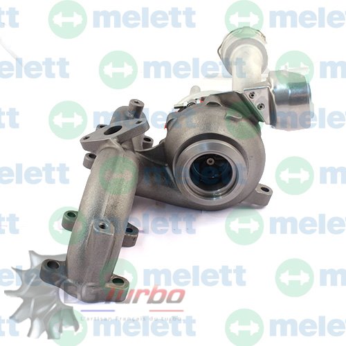 TURBO MELETT KP39 NEUF ADAPTABLE - AUDI SEAT SKODA VW A3 ALTEA LEON OCTAVIA CADDY GOLF V PASSAT TOURAN 1,9 L 90 105 CV - 54399700022

