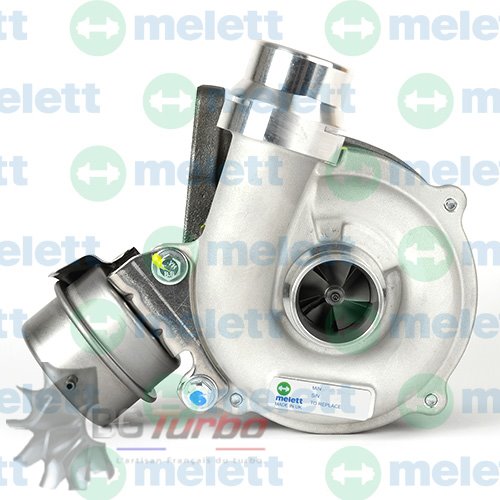 Turbo TURBO MELETT BV39 NEUF ADAPTABLE - NISSAN RENAULT QASHQAI CLIO KANGOO MEGANE SCENIC K9K 1,5 L 78 106 CV - 54399700070
