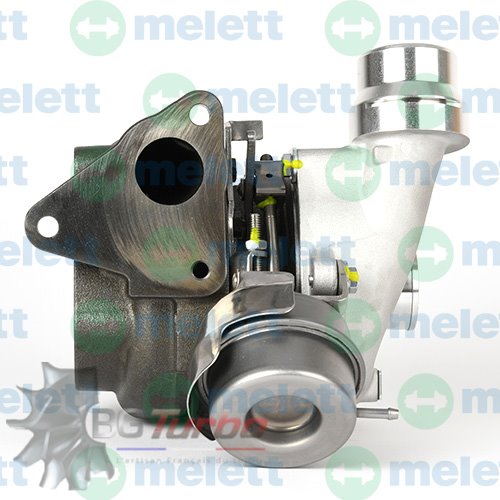 TURBO MELETT BV39 NEUF ADAPTABLE - NISSAN RENAULT QASHQAI CLIO KANGOO MEGANE SCENIC K9K 1,5 L 78 106 CV - 54399700070
