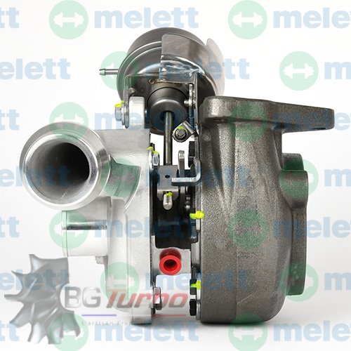TURBO MELETT BV39 NEUF ADAPTABLE - NISSAN RENAULT QASHQAI CLIO KANGOO MEGANE SCENIC K9K 1,5 L 78 106 CV - 54399700070
