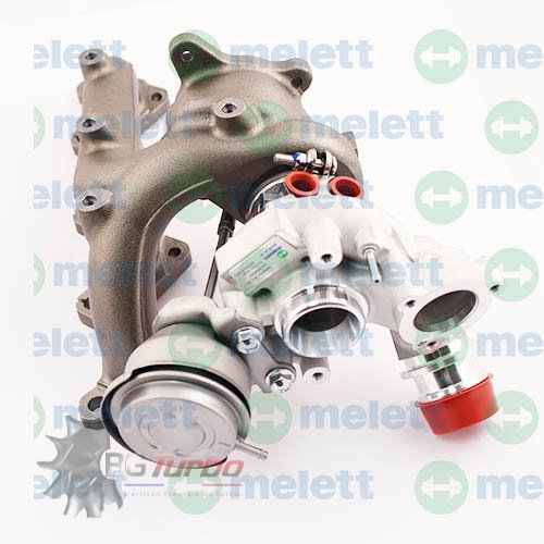 Turbo TURBO MELETT TDO25 NEUF ADAPTABLE - AUDI SEAT SKODA VW A1 A3 ALTEA LEON GOLF GTI PASSAT TOURAN CAXA CNVA CAXC 1,4 L 122 125 CV - 4937301005
