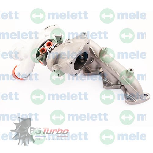 TURBO MELETT TDO25 NEUF ADAPTABLE - AUDI SEAT SKODA VW A1 A3 ALTEA LEON GOLF GTI PASSAT TOURAN CAXA CNVA CAXC 1,4 L 122 125 CV - 4937301005
