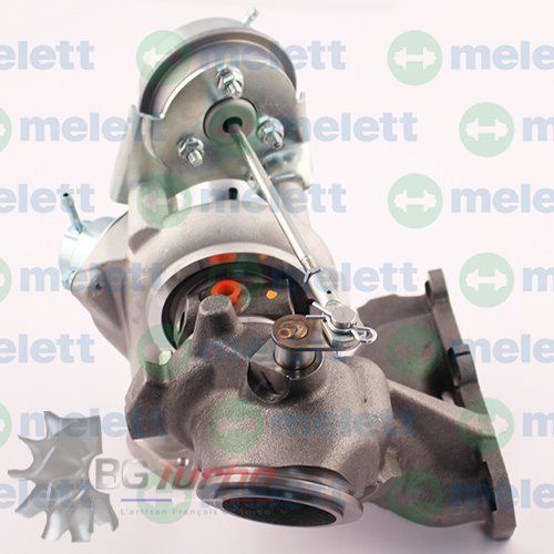 TURBO MELETT TD02H2 NEUF ADAPTABLE - ALFA ROMEO FIAT LANCIA MITO 500 PANDA PUNTO YPSILON 0,9 L 65 80 86 CV - 4937303006
