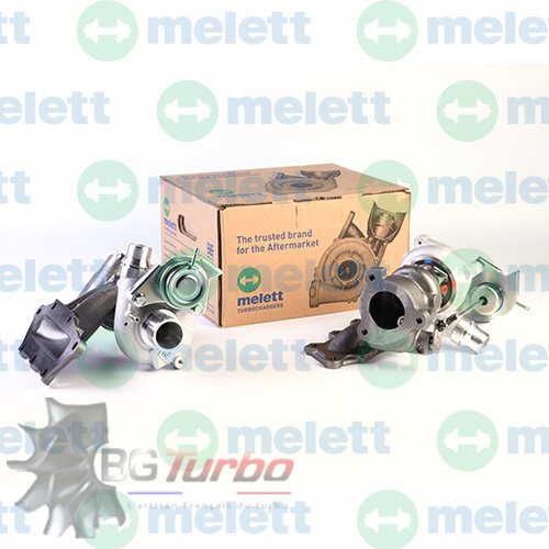 Turbo TURBO MELETT TD02H2 NEUF ADAPTABLE - DACIA RENAULT LOGAN SANDERO CAPTUR CLIO IV - 4937304003
