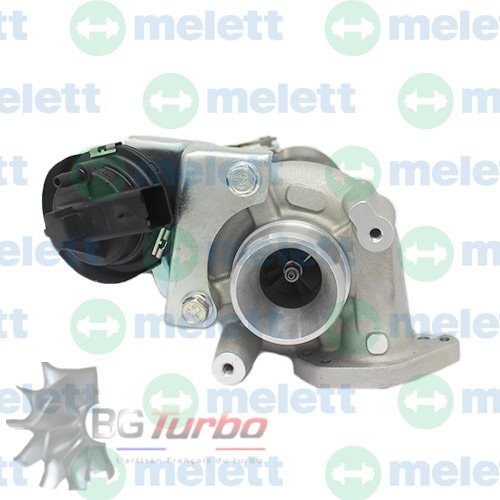 Turbo TURBO MELETT TD02L1107TVT2 NEUF ADAPTABLE - CITROEN OPEL PEUGEOT BERLINGO C3 COMBO 208 308 YHY DV5RD 1,5 L 75 102 CV - 4917203100
