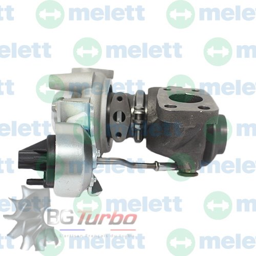 TURBO MELETT TD02L1107TVT2 NEUF ADAPTABLE - CITROEN OPEL PEUGEOT BERLINGO C3 COMBO 208 308 YHY DV5RD 1,5 L 75 102 CV - 4917203100
