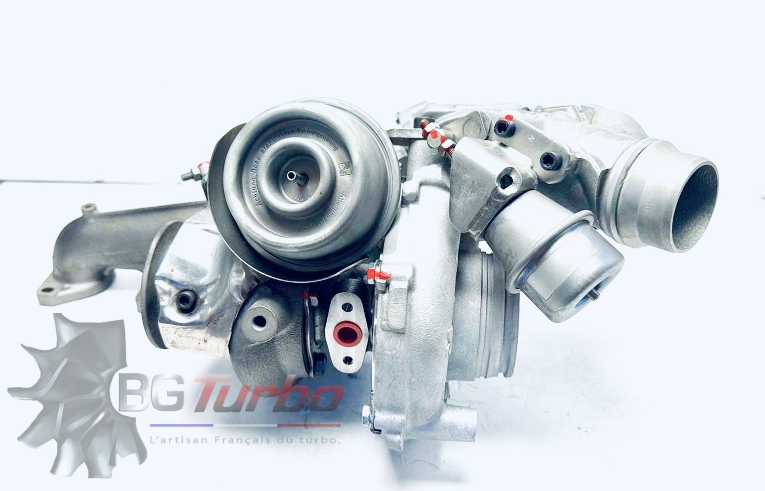 TURBO BORGWARNER R2SKP35+K16 RECONDITIONNÉ EN FRANCE - BMW SERIE 1 E81 E87 X1 E84 N47 D20 2,0 L 204 CV - 10009700006 - 123D - 123 D
