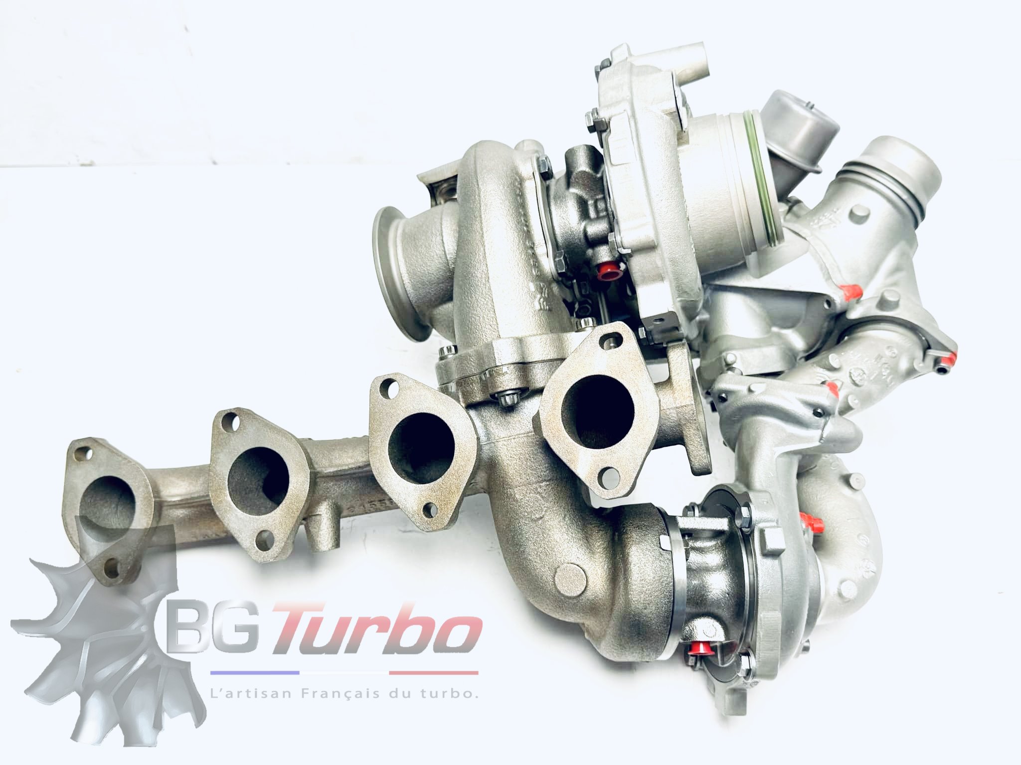 TURBO BORGWARNER R2SKP35+K16 NEUF - BMW SERIE 1 E81 E87 X1 E84 N47 D20 2,0 L 204 CV - 10009700014
