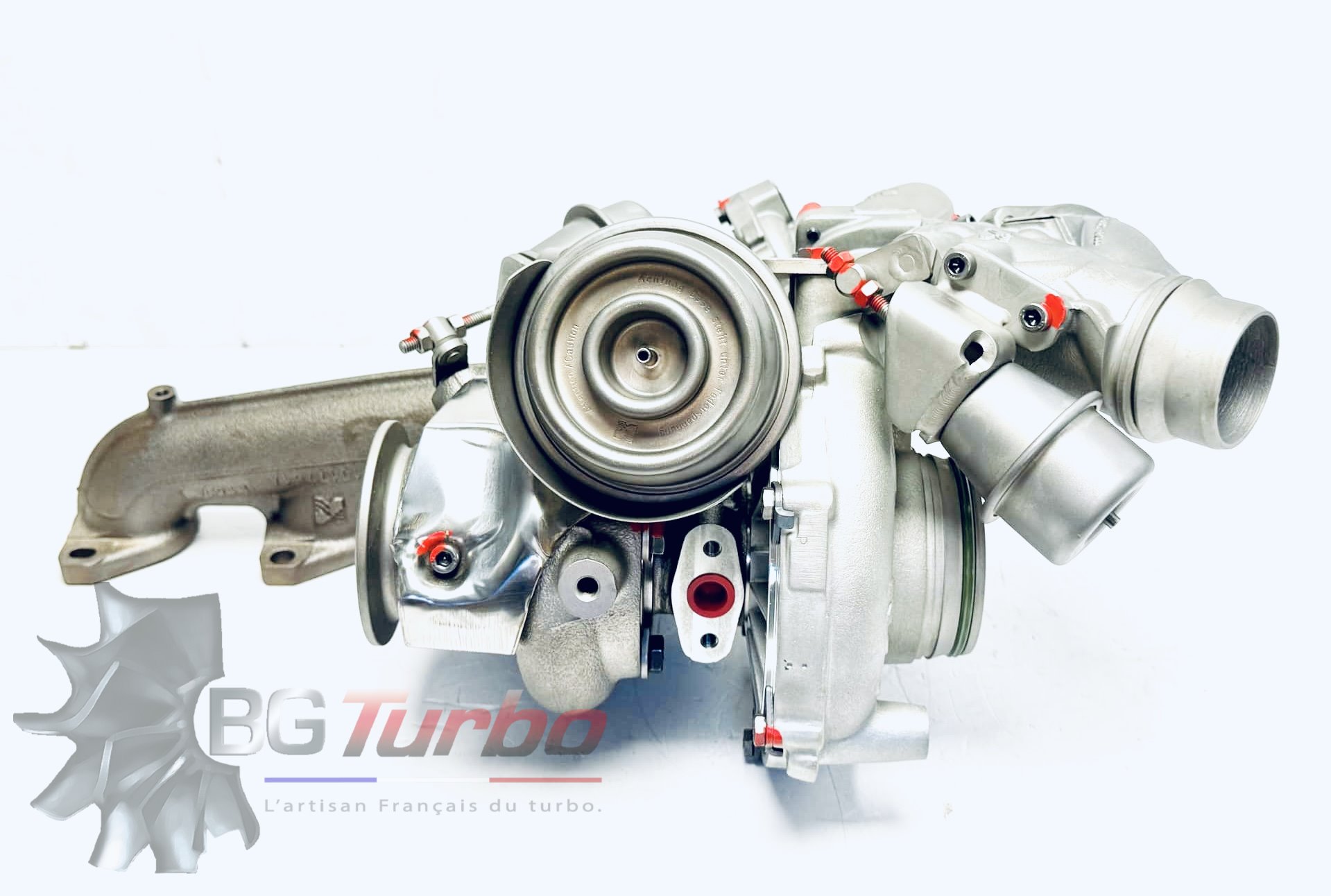 TURBO BORGWARNER R2SKP35+K16 NEUF - BMW SERIE 1 E81 E87 X1 E84 N47 D20 2,0 L 204 CV - 10009700014

