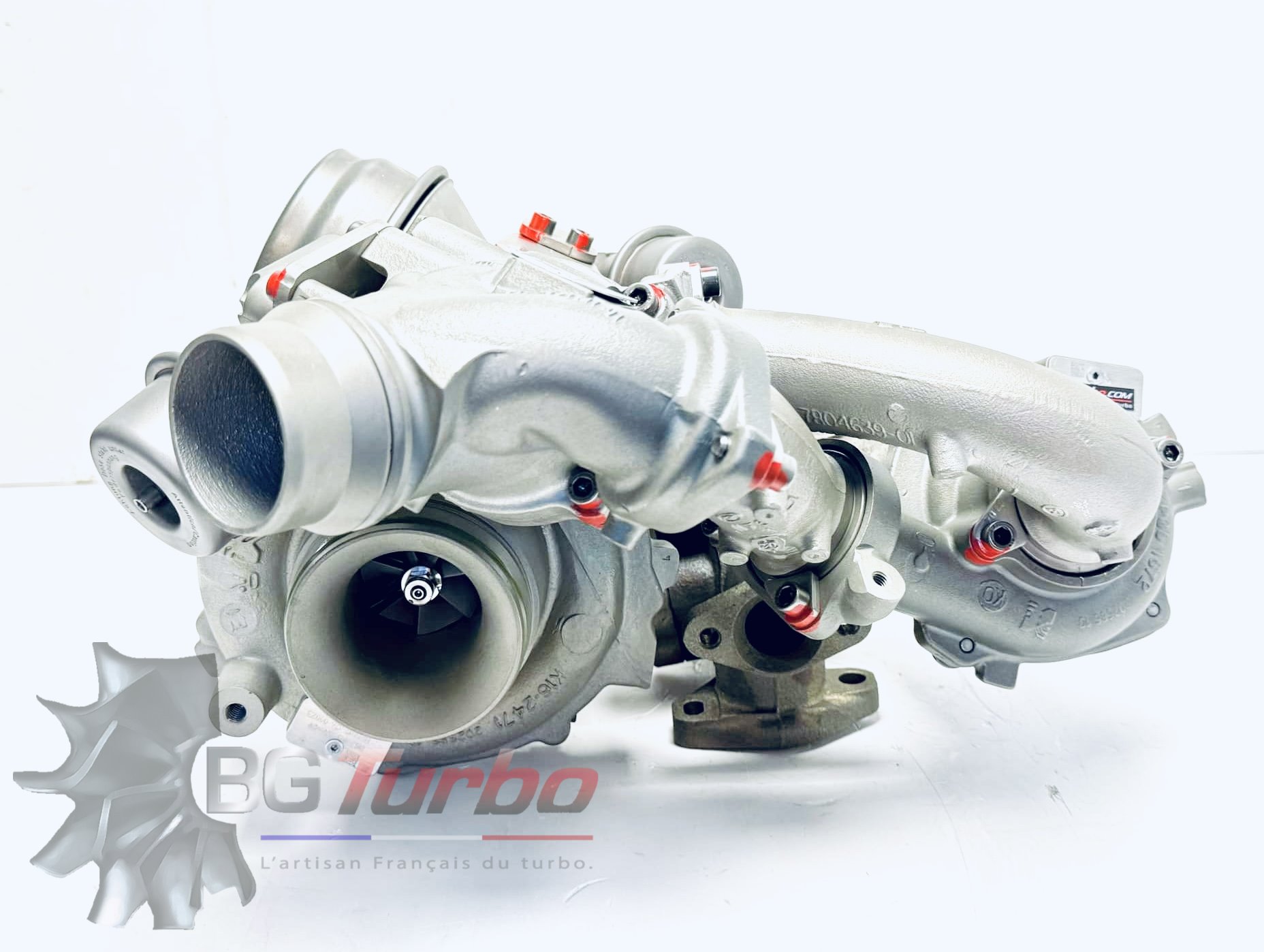 TURBO BORGWARNER R2SKP35+K16 NEUF - BMW SERIE 1 E81 E87 X1 E84 N47 D20 2,0 L 204 CV - 10009700014
