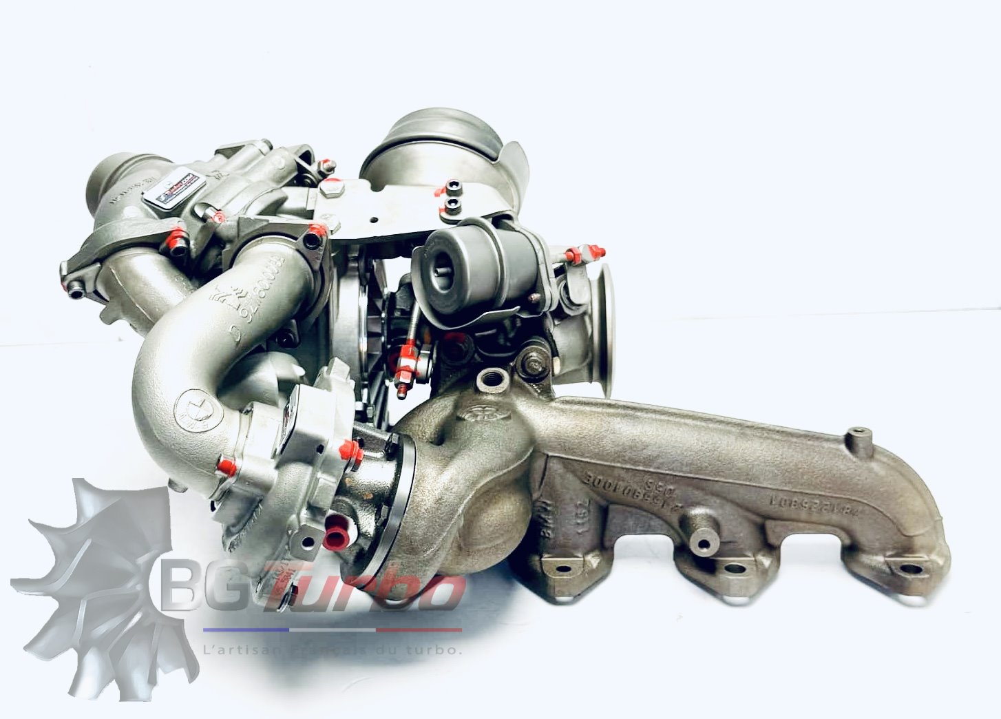 TURBO BORGWARNER R2SKP35+K16 NEUF - BMW SERIE 1 E81 E87 X1 E84 N47 D20 2,0 L 204 CV - 10009700014
