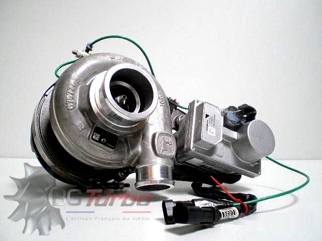Turbo TURBOCHARGER ORIGINAL REMAN JOHN DEERE TRACTOR 4045HL_ TIER 3 DIESEL 4,5 L 12639900154
