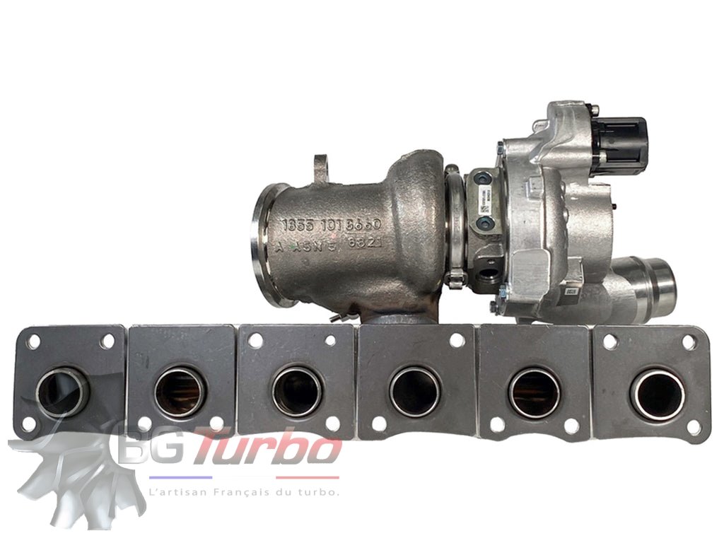 TURBOCHARGER NEUF ORIGINE BMW 1 SERIES, 3 SERIES N55 FULL HYBRID/ESSENCE, ESSENCE 3 L 2006-2015 18539880007
