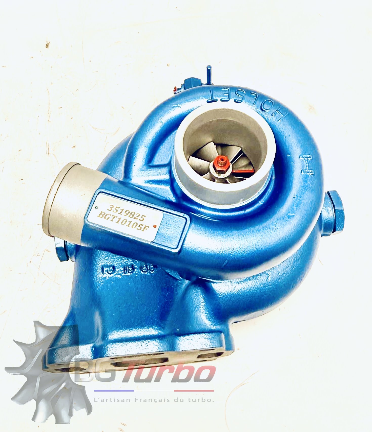 Turbo TURBO HOLSET H1B RECONDITIONNÉ EN FRANCE - 1983-05 Perkins Marine H1B Turbo 3519825 - 3519825
