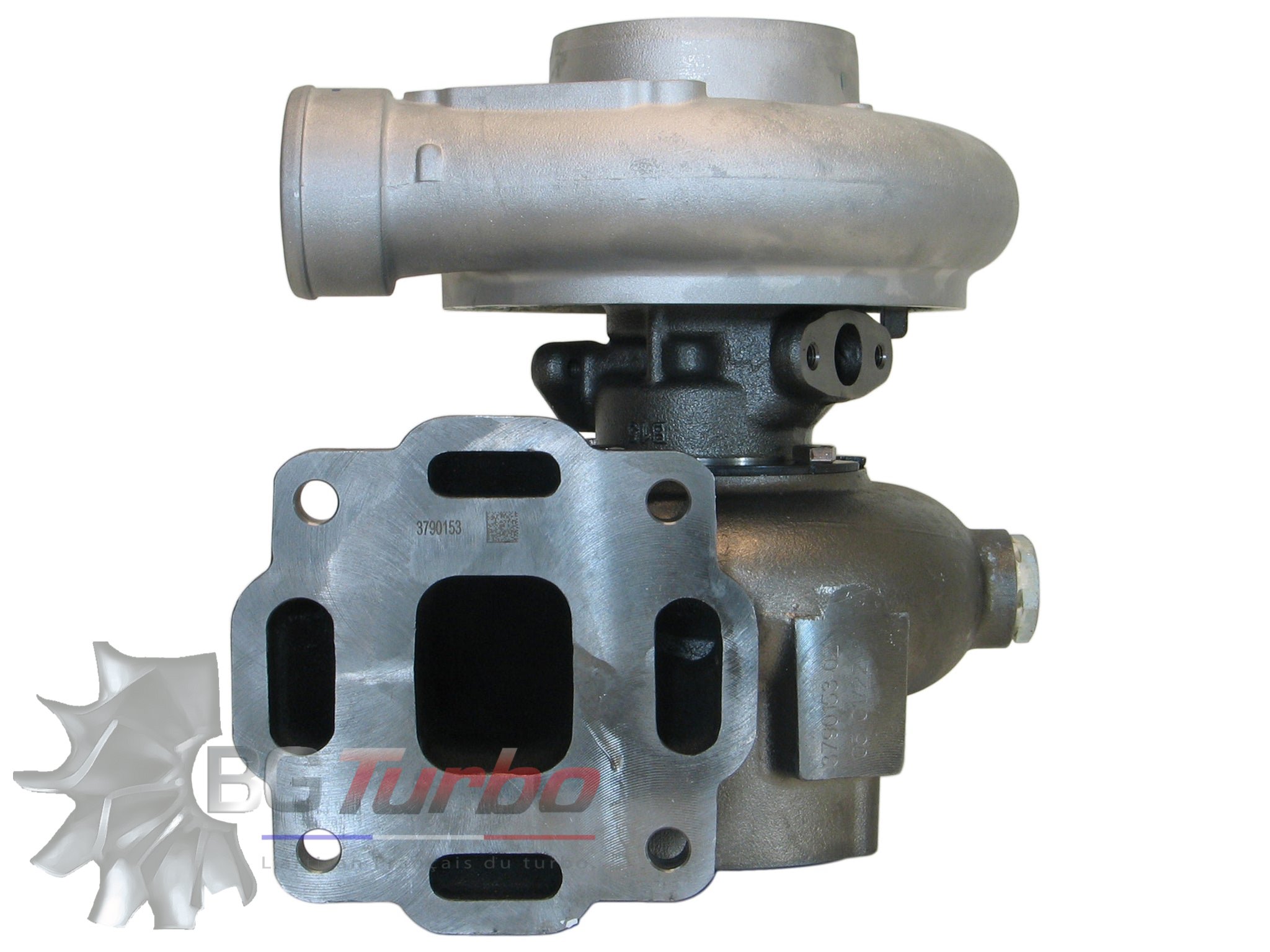 TURBO - RECONDITIONNÉ OE DANS NOS ATELIERS DE MARSEILLE - MARIN - CUMMINS - 5.9L - 355 KW - HX40 - 3536620 - 3536621 - 3536621H - 3802829 - 380282900 - 3802829NX - 3802829RX - 3536620
