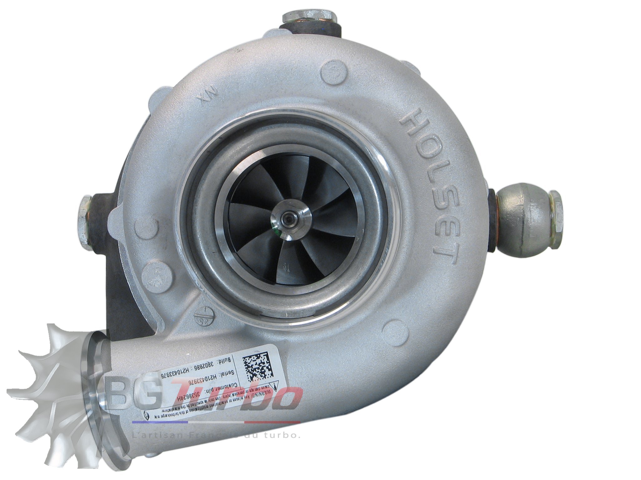 Turbo TURBO - NEUF ORIGINE - MARIN - 3538623 - 3538623H - 3538624 - 3538624H - 3802886 CUMMINS
