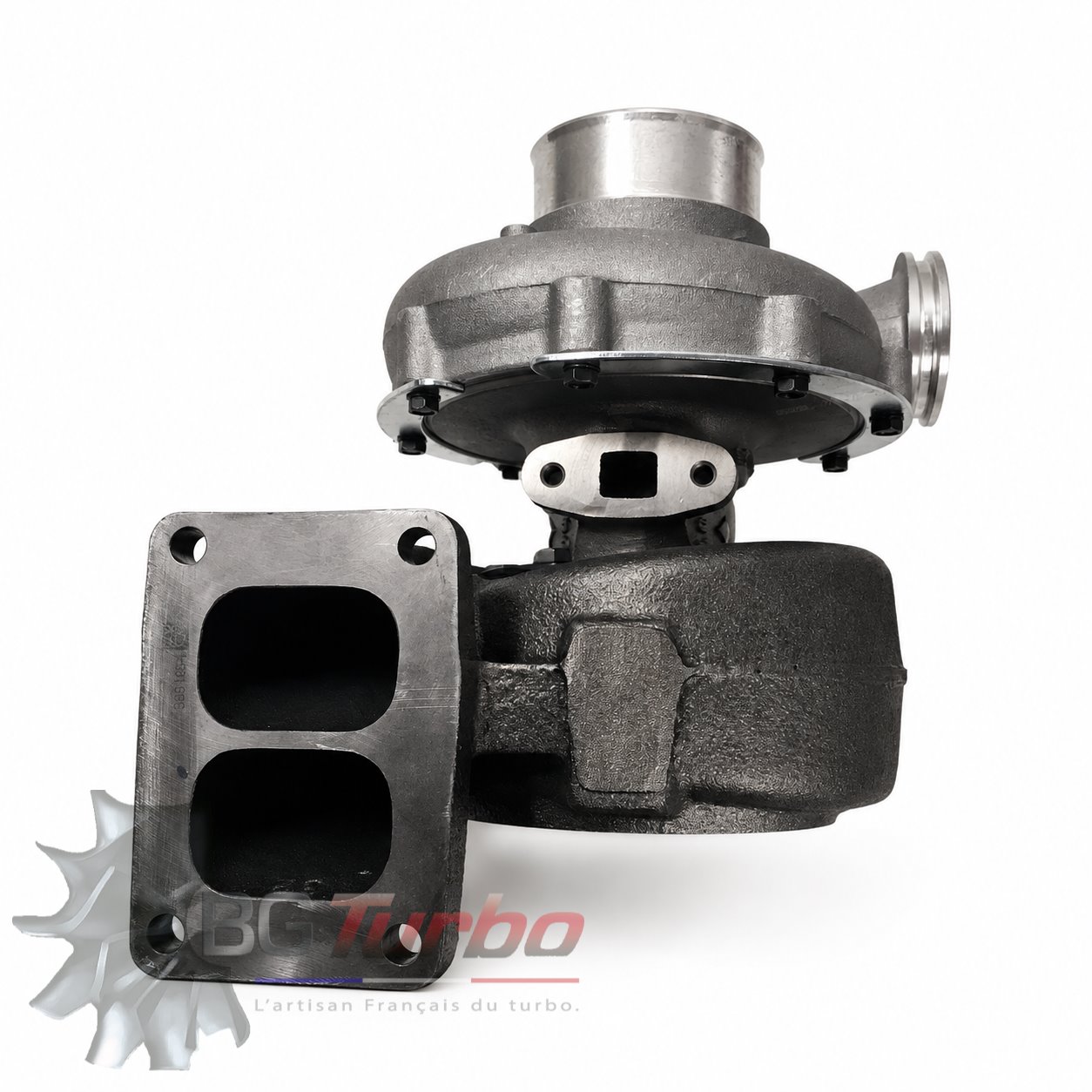 Turbocompresseur IVECO EuroTech, EuroStar et EuroTrakker 13,8 L _ Garrett TA5126 _ Réf. 4032922 / 454003-5008S / 454003-5012S

