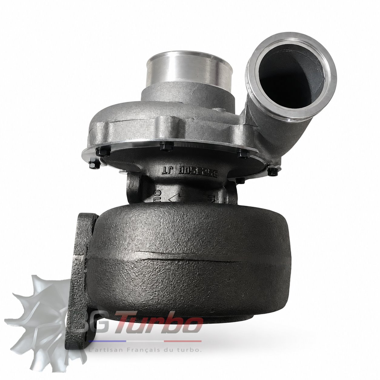 Turbocompresseur IVECO EuroTech, EuroStar et EuroTrakker 13,8 L _ Garrett TA5126 _ Réf. 4032922 / 454003-5008S / 454003-5012S

