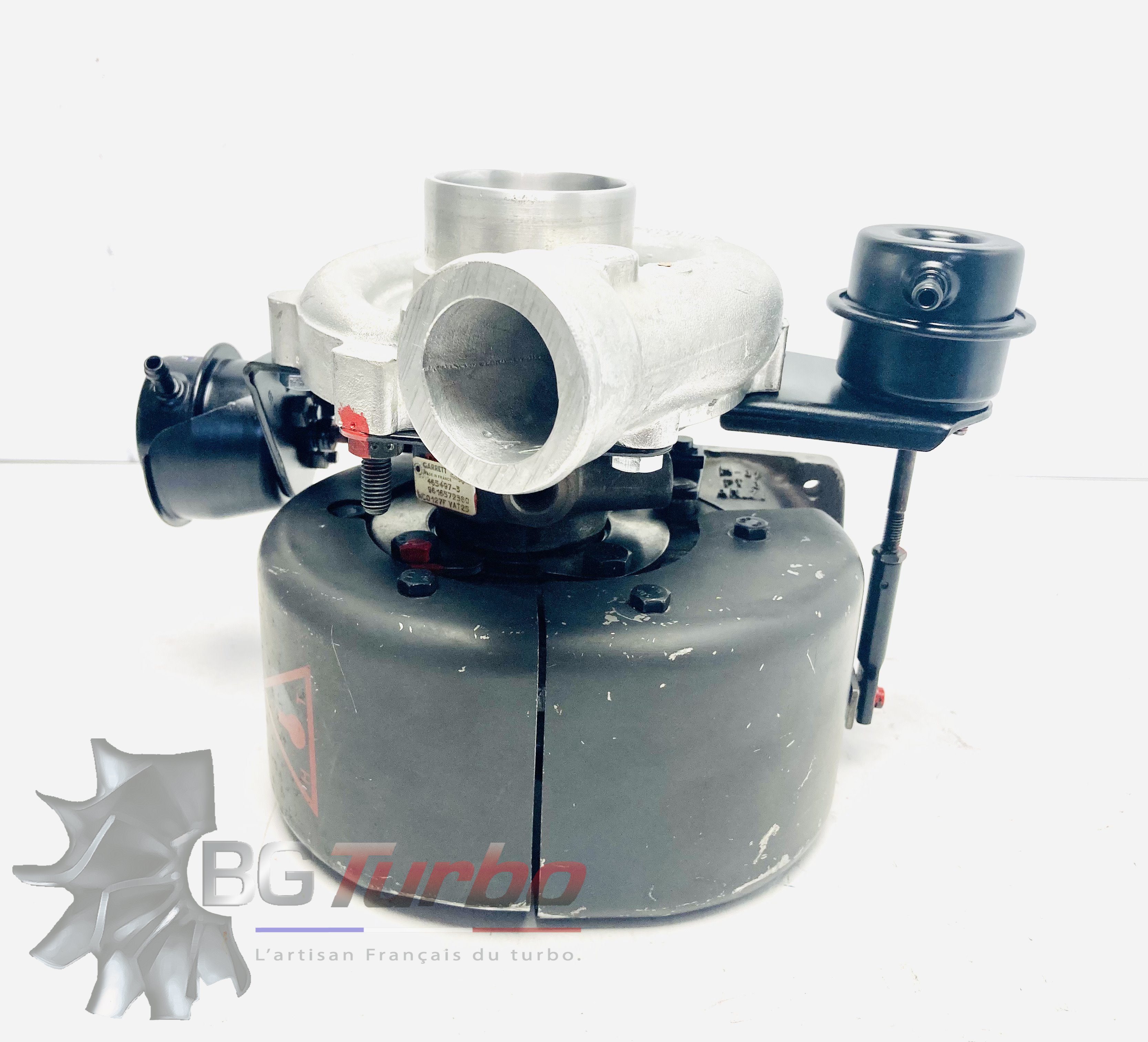 TURBO GARRETT VAT 25 - YOUNGTIMER - PEUGEOT 405 TURBO 16 - 405 T16 - 2L - XU10J4TE / Z - 454081-0001 - 454103-0001 - 465497-0003 - 037548 - 037556 - 9616572380
