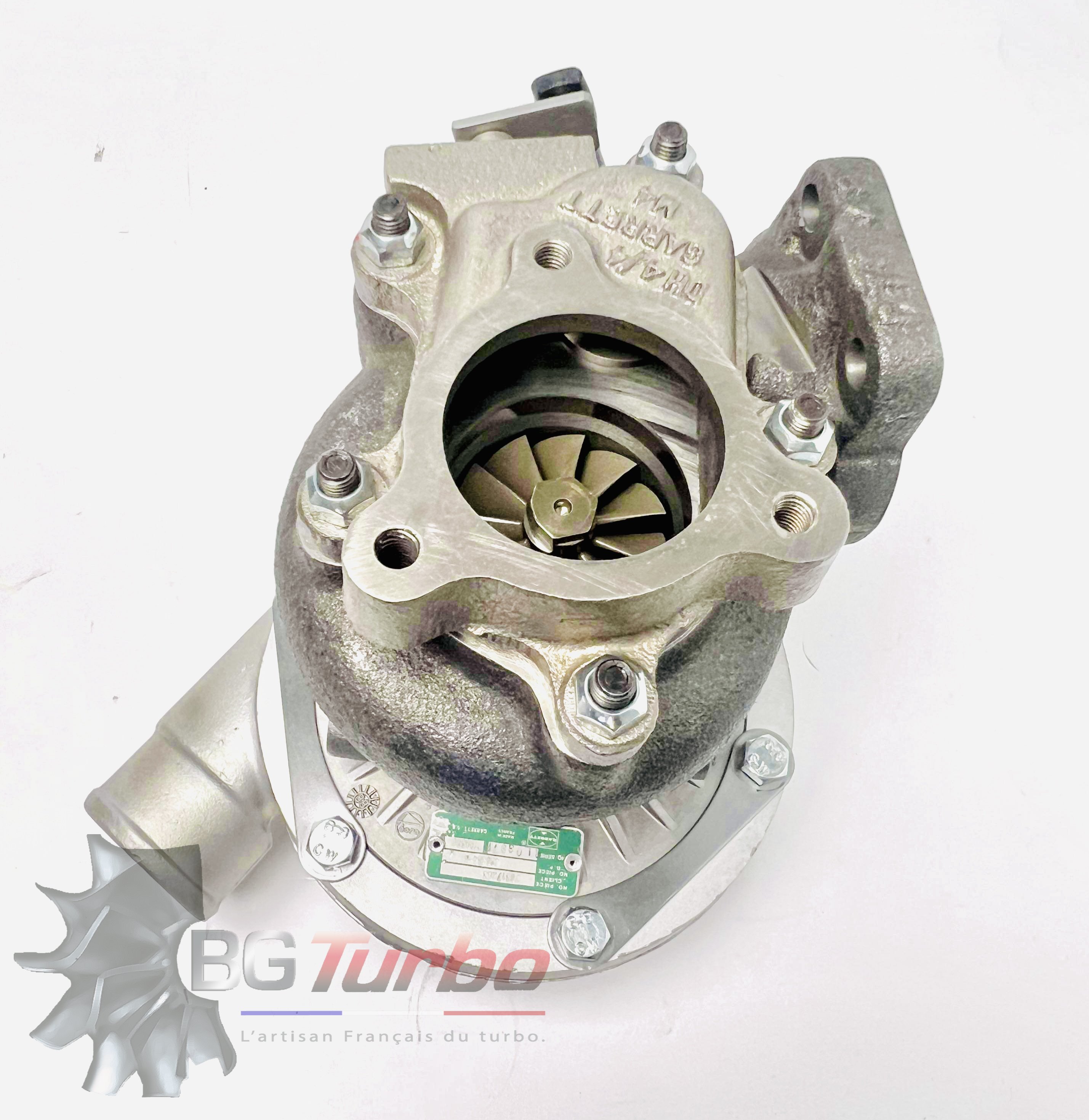 TURBO GARRETT TBO338 RECONDITIONNÉ EN FRANCE - LANCIA DELTA HF INTEGRALE 4WD 2,0 L 8 SOUPAPES - 180/204 CV - 466384-0006 - 466384-5006S - 466384-6 - 76317250 - 46234218 - 7631725
