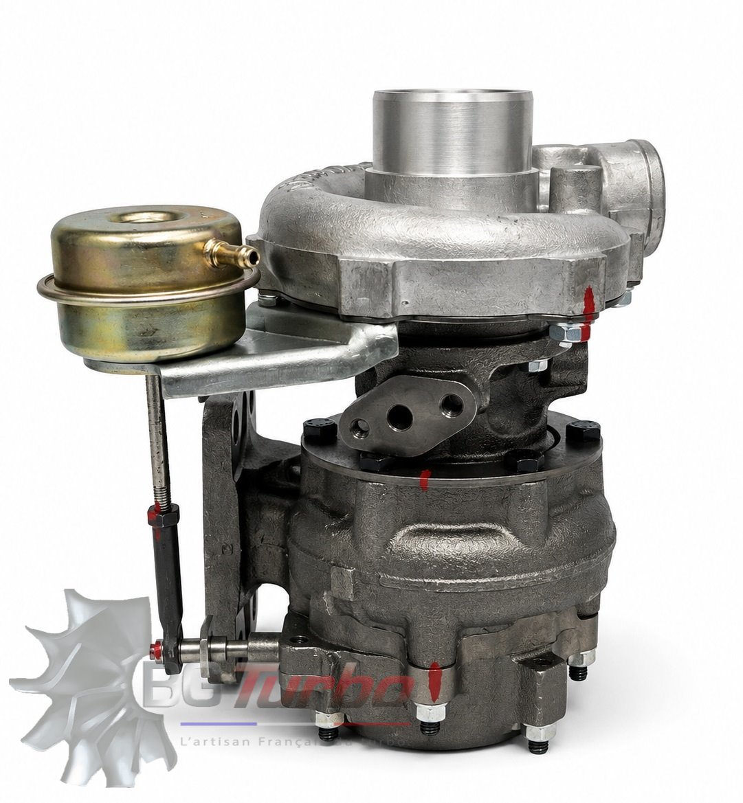 TURBO GARRETT TB0341 RECONDITIONNÉ EN FRANCE - 466448-0001 - CARTER CENTRAL REFROIDISSEMENT PAR AIR
