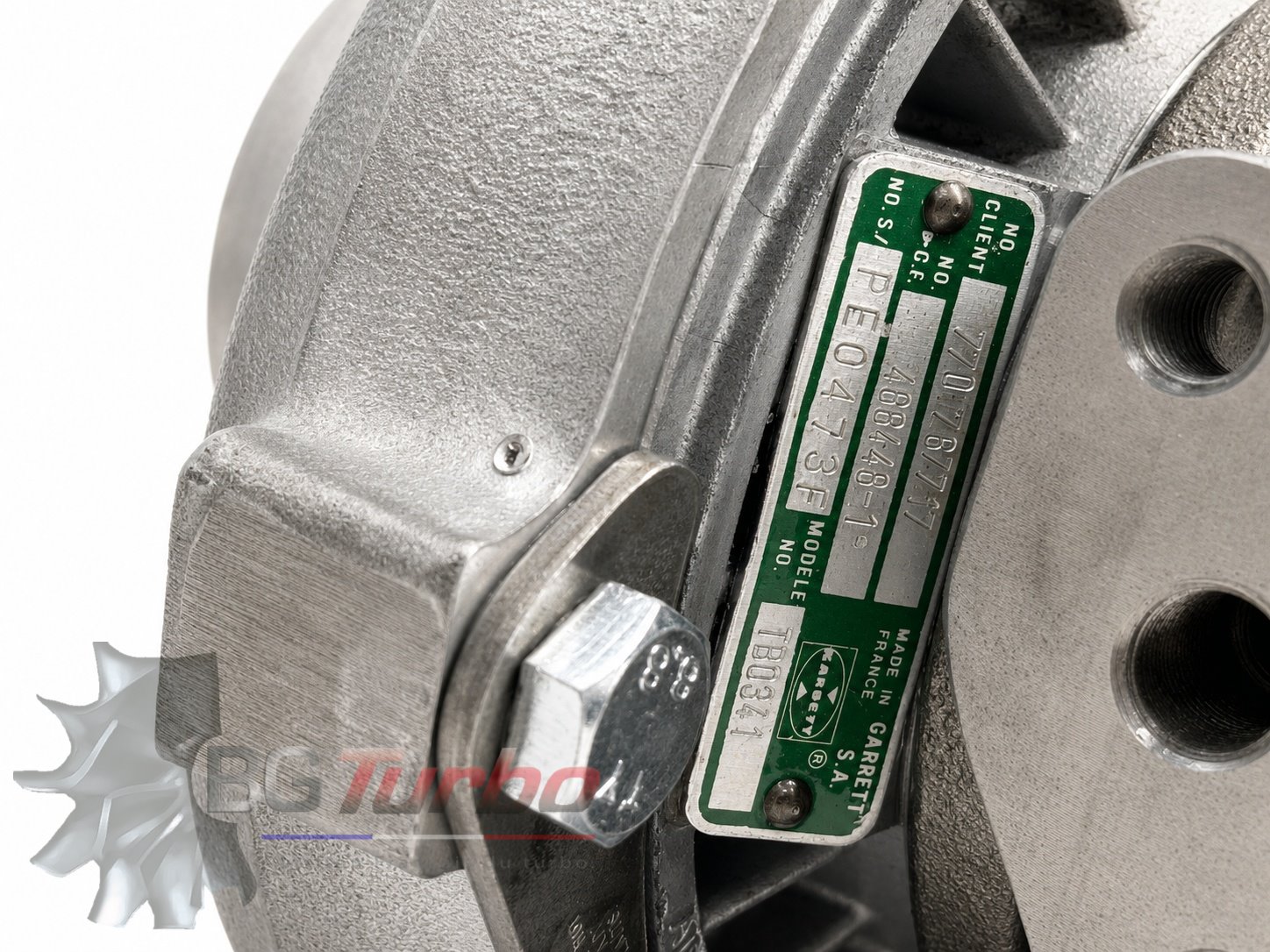 TURBO GARRETT TB0341 RECONDITIONNÉ EN FRANCE - 466448-0001 - CARTER CENTRAL REFROIDISSEMENT PAR AIR
