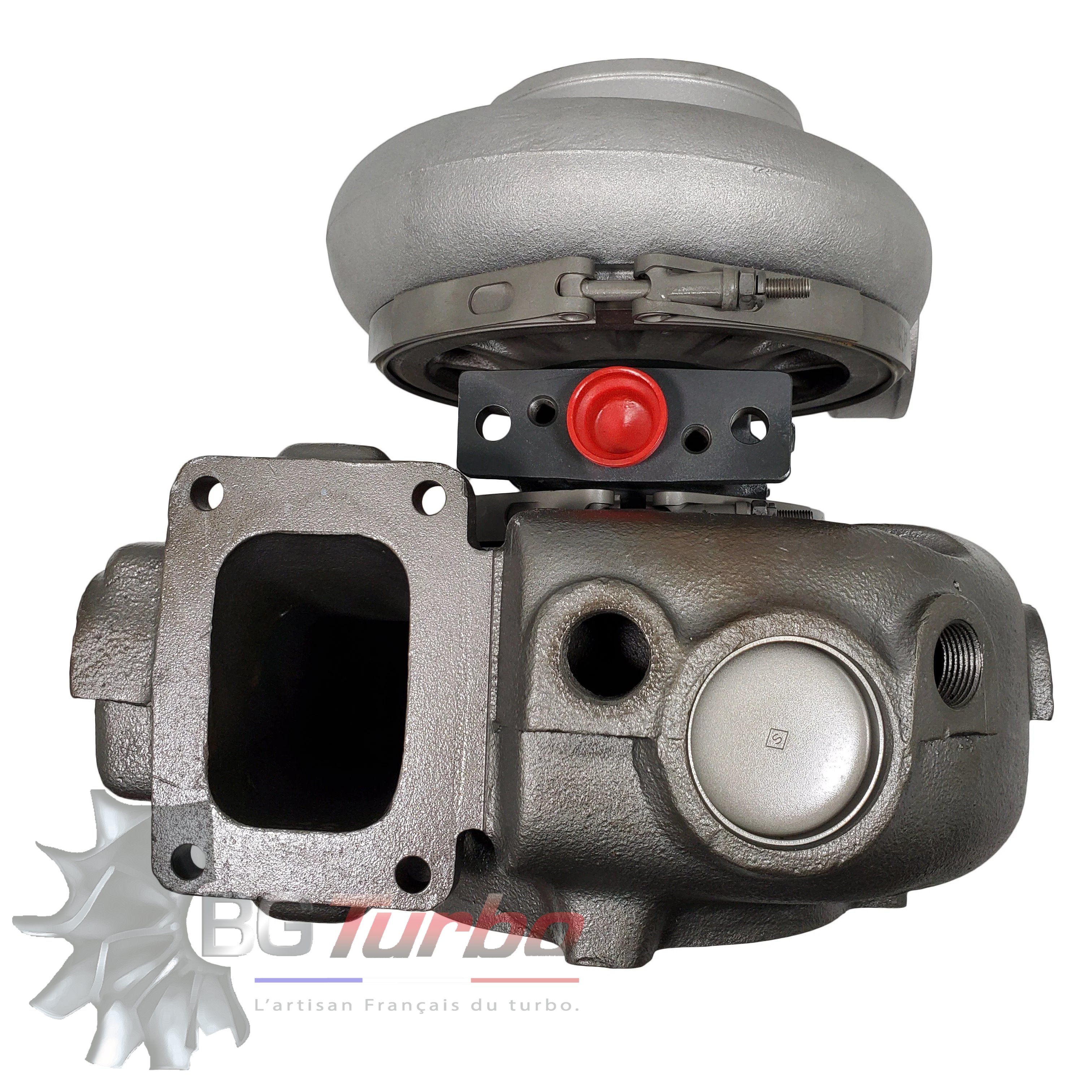 TURBO - RECONDITIONNÉ OE DANS NOS ATELIERS DE MARSEILLE - MARIN - DETROIT DIESEL - 466926-5001S - 466926-0001 - 466926-1 - R23500956 - 23500956 - 023500956 - TW8301 - 6V92TAB - 8V92TA - 6V92TAB
