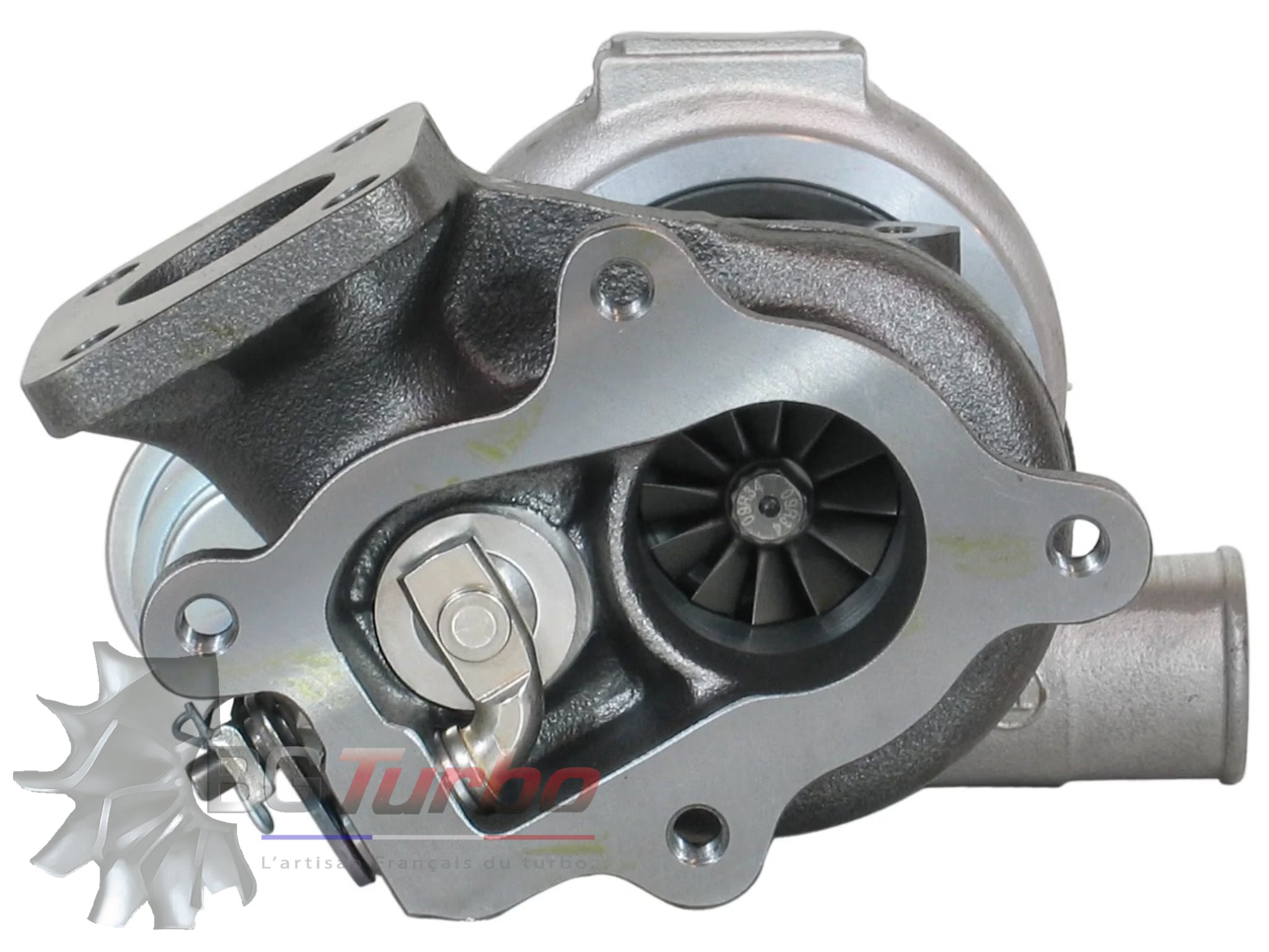 TURBO MITSUBISHI TD03-07 RECONDITIONNÉ EN FRANCE - MITSUBISHI KUBOTA F2503-TE - NANNI DIESEL - 2,5 L 63 KW 85 CV - 4913102000
