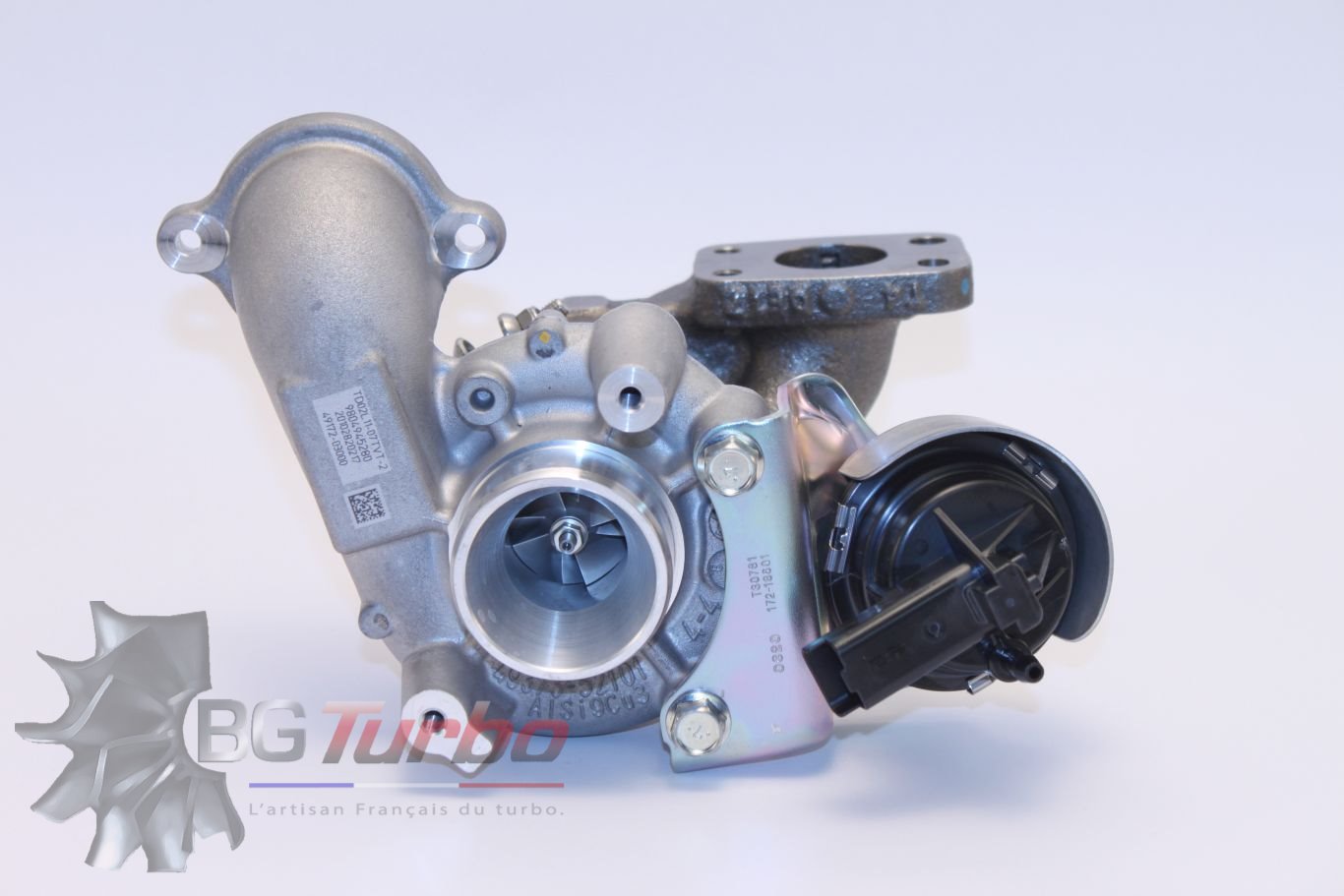 Turbo TURBO MITSUBISHI TD02L1107TVT2 NEUF - CITROEN DS FORD PEUGEOT BERLINGO C3 C4 DS3 FIESTA 208 308 PARTNER BHY DV6FD 1,6 L 75 99 CV - 4917203000
