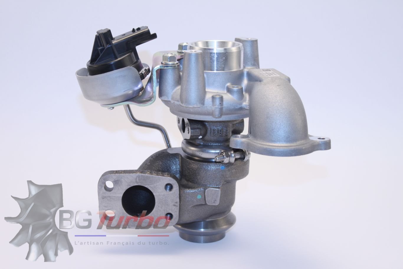 TURBO MITSUBISHI TD02L1107TVT2 RECONDITIONNÉ EN FRANCE - CITROEN DS FORD PEUGEOT BERLINGO C3 C4 DS3 FIESTA 208 308 PARTNER BHY DV6FD 1,6 L 75 99 CV - 4917203000

