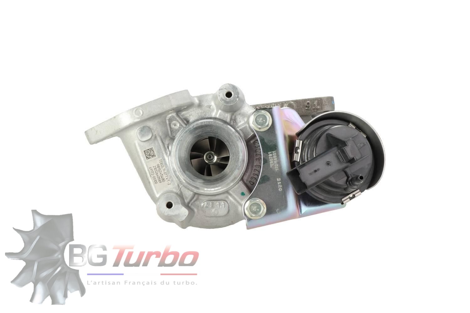 Turbo TURBO MITSUBISHI TD02L11-07TVT-2 NEUF - CITROEN OPEL PEUGEOT BERLINGO C3 COMBO 208 308 YHY DV5RD 1,5 L 75 102 CV - 4917203100
