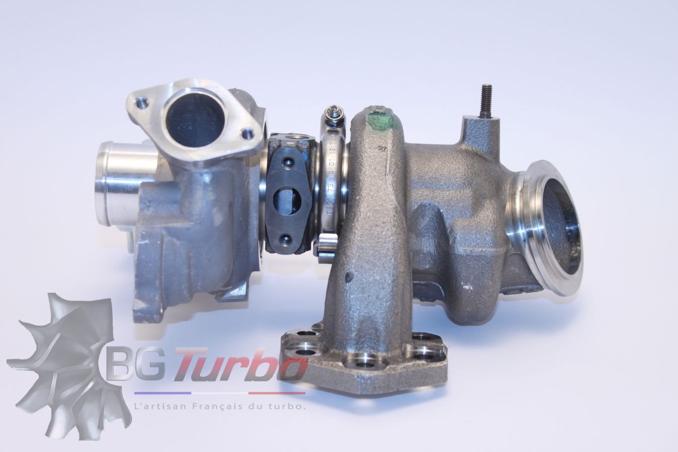 TURBO - HYBRIDE -  NEUF OE PRÉPARÉ EN FRANCE  - STAGE2 - 0 - 6+6 pales - MFS PERFORMANCE D238Diamètre admission - Ind : 33 mm / Exd : 44,01 mm / Angle : 30°
