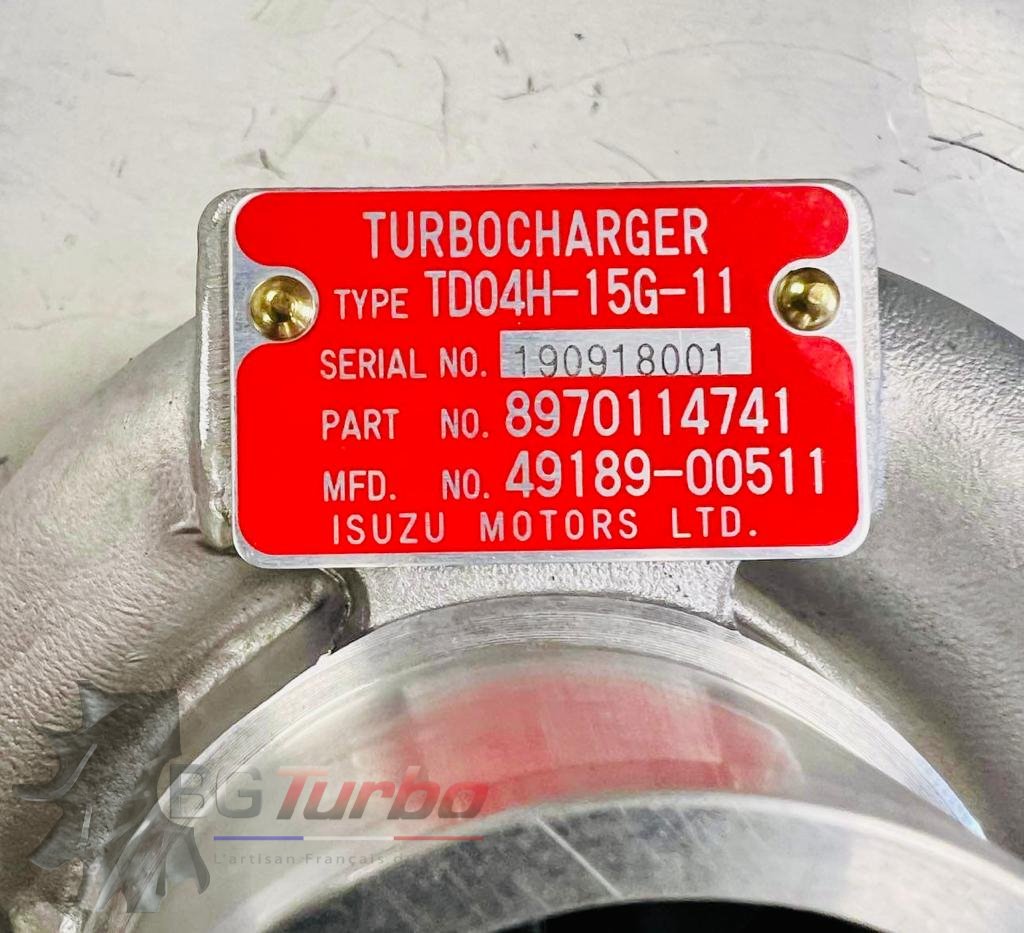 TURBO - NEUF ORIGINE - INDUSTRIEL - 4918900511
