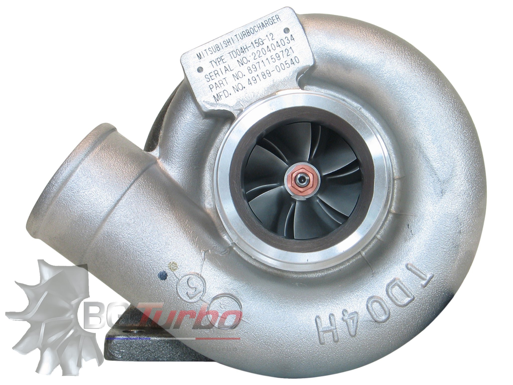 TURBO - NEUF - INDUSTRIEL - 49189-00550 - 4918900540 - &nbsp;8970114741 - 4272458 - 04272458KZ - ISUZU MARINE - ISUZU MARINE - KUBOTA - HITACHI
