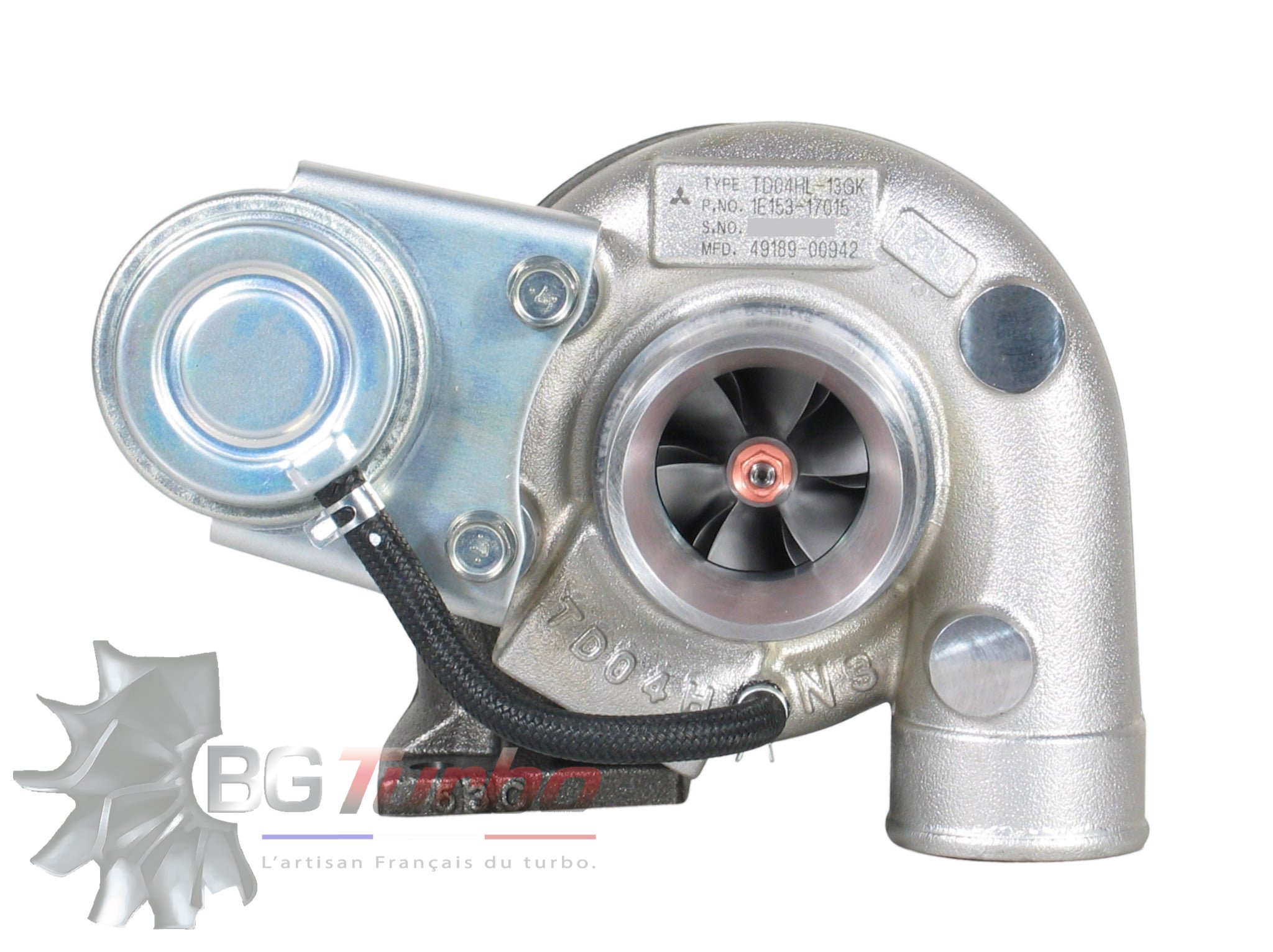 Turbo TURBO MITSUBISHI NEUF ORIGINE - TD04HL - CONST. - KUBOTA - 49189-00942 - 4918900942
