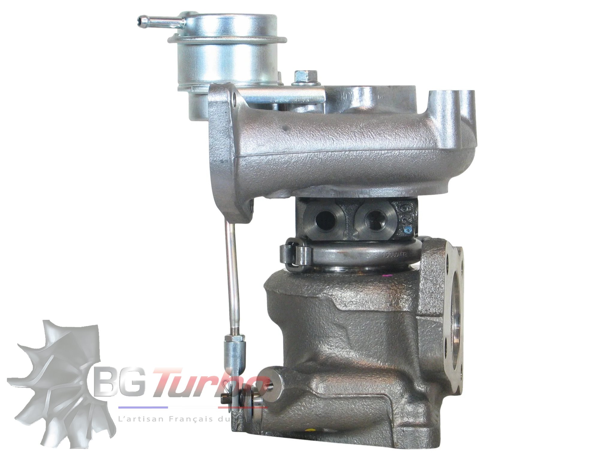 TURBO - HYBRIDE -  E/S PRÉPARÉ EN FRANCE  - STAGE3 - TF035 - 6+6 pales - MFS PERFORMANCE D466
Diamètre admission - Ind : 42,24 mm / Exd : 56,02 mm / Angle : 30°
Turbo Hybride Renault Clio 4 RS 200 cv et RS Trophy 220 cv
