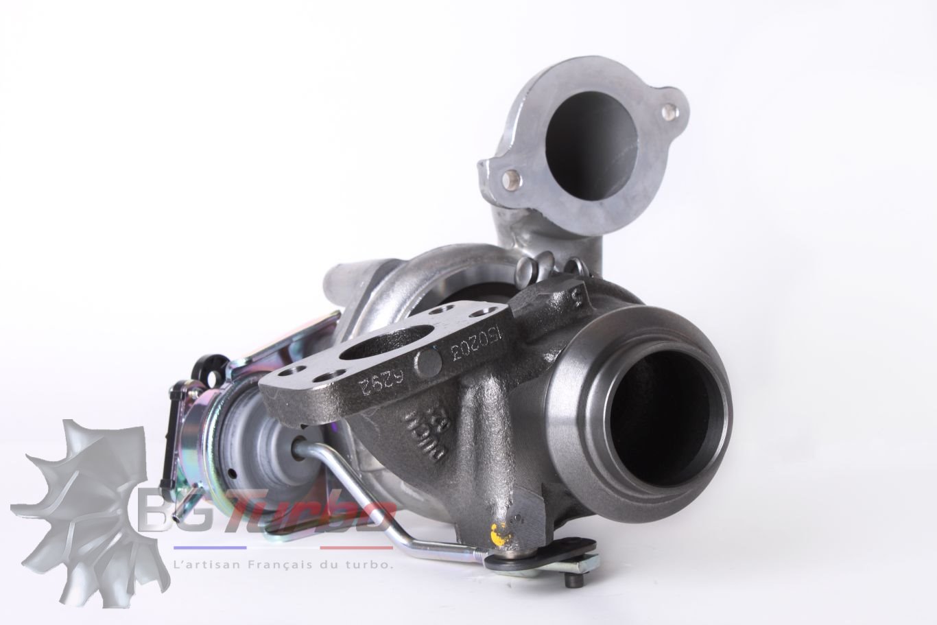 TURBO MITSUBISHI TD025M2 RECONDITIONNÉ EN FRANCE - CITROEN FORD PEUGEOT BERLINGO C3 C4 DS3 DS4 FIESTA TOURNEO 208 2008 308 1,6 L 75 90 CV - 4937302013
