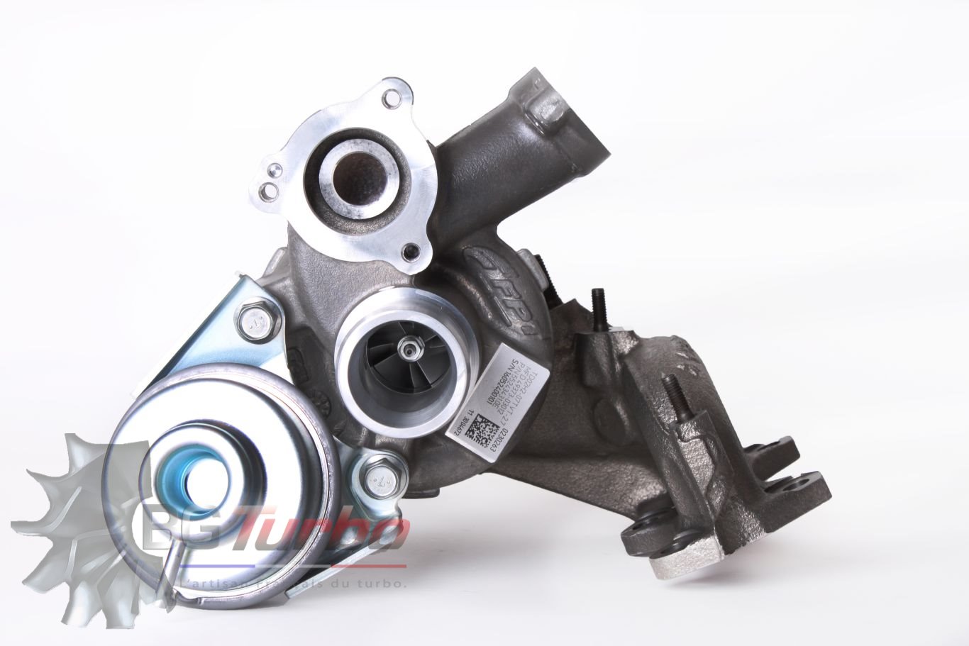 TURBO MITSUBISHI TD02H2-07TVT-2.7 RECONDITIONNÉ EN FRANCE - ALFA ROMEO FIAT LANCIA MITO 500 PANDA 312 A2.000 0,9 L 60 80 86 CV - 4937303012
