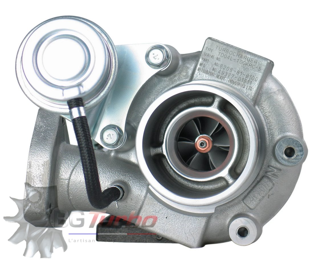 TURBO MITSUBISHI NEUF ORIGINE - TD04L - CONST. - KOMATSU - 49377-01611 - 4937701611
