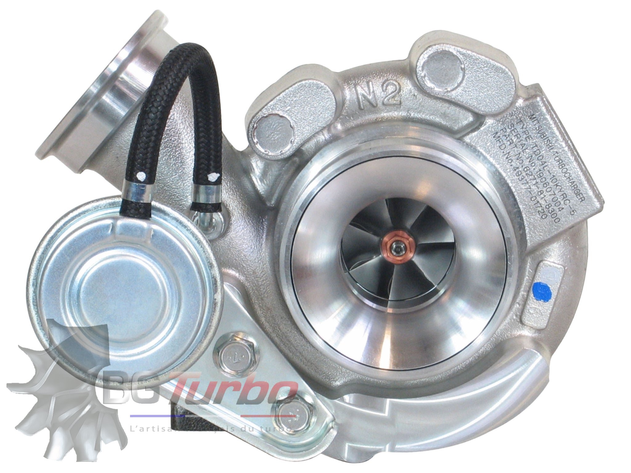 Turbo TURBO MITSUBISHI NEUF ORIGINE - TD04L - CONST. - KOMATSU - 49377-01720 - 4937701720
