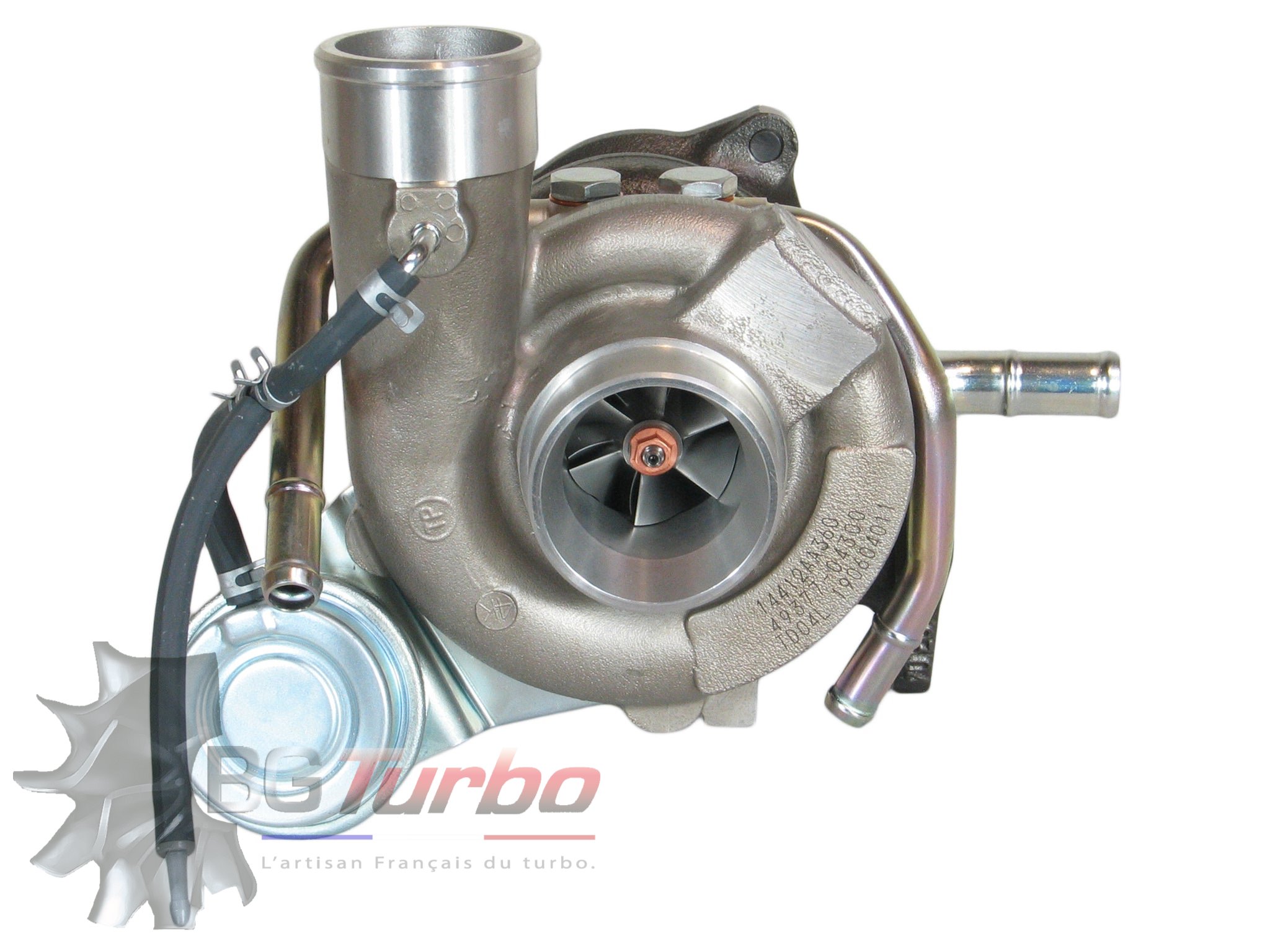 TURBO - HYBRIDE -  NEUF OE PRÉPARÉ EN FRANCE  - STAGE2 - TD04L - 6+6 pales - MFS PERFORMANCE D466
Diamètre admission - Ind : 42,24 mm / Exd : 56,02 mm / Angle : 30°
