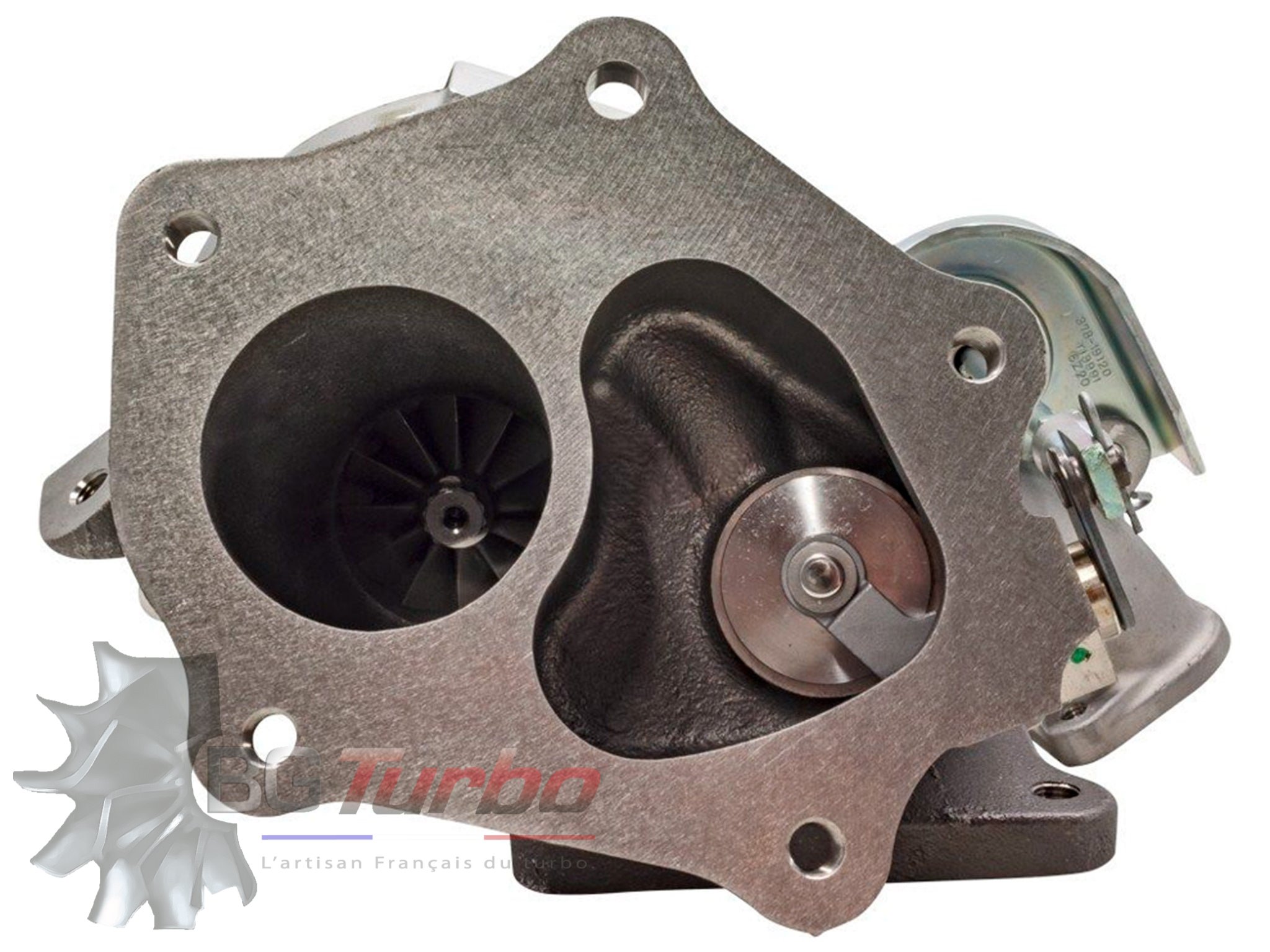 TURBO - HYBRIDE -  NEUF OE PRÉPARÉ EN FRANCE  - STAGE2 - TD05H - 6+6 pales - MFS PERFORMANCE D628
Diamètre admission - Ind : 50,39 mm / Exd : 68,01 mm / Angle : 30°
