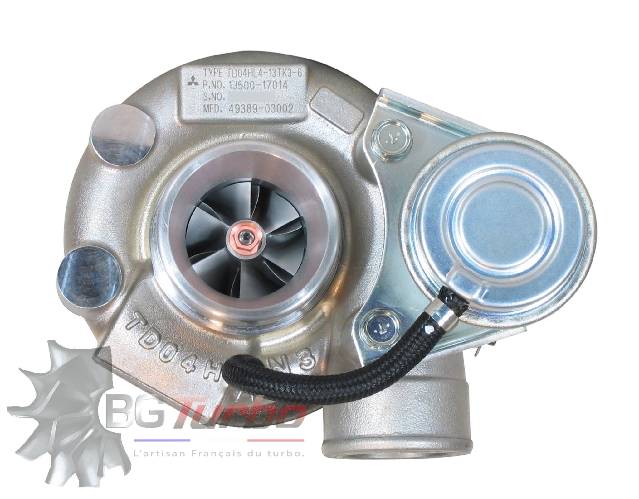 Turbo TURBO MITSUBISHI NEUF ORIGINE - TD04HL4 - INDUSTRIAL - KUBOTA - 49389-03002 - 4938903002
