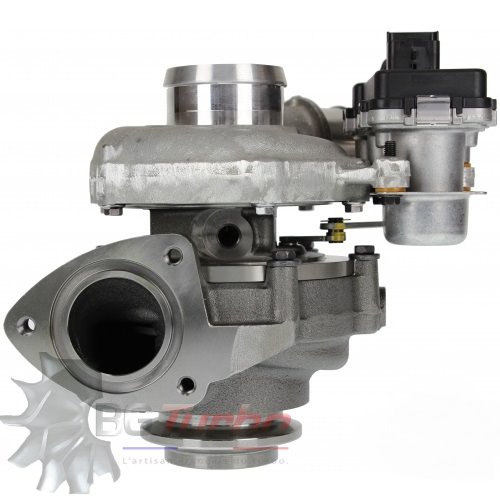 TURBO - HYBRIDE -  E/S PRÉPARÉ EN FRANCE  - STAGE1 - TD04L411TK3/VG - 5+5 pales - MFS PERFORMANCE D4W1Diamètre admission - Ind : 38,8986 mm / Exd : 56 mm / Angle : 0°
