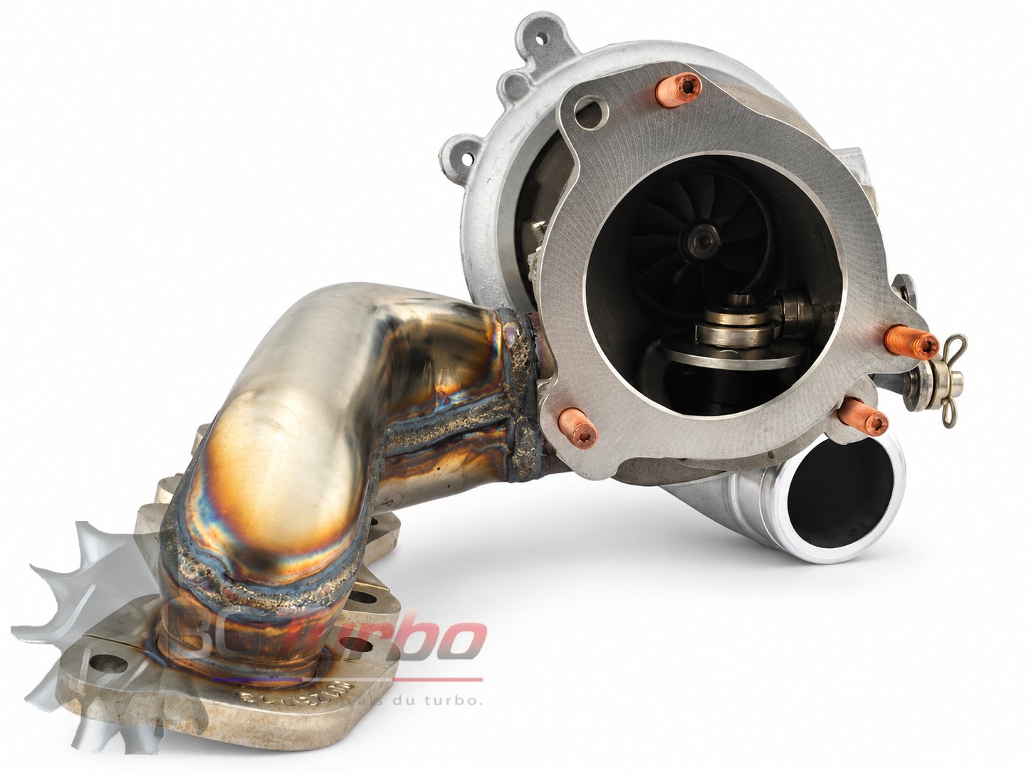 TURBO - NEUF ORIGINE - MHI 49U77-01701 - Turbo twin-scroll à wastegate électronique pour moteur Mercedes-AMG M260 DE20 LA 2,0 L 306 ch, monté sur AMG 35 Classe A W177/V177, CLA C118/X118, GLA H247 et GLB X247, OE A2600904200

