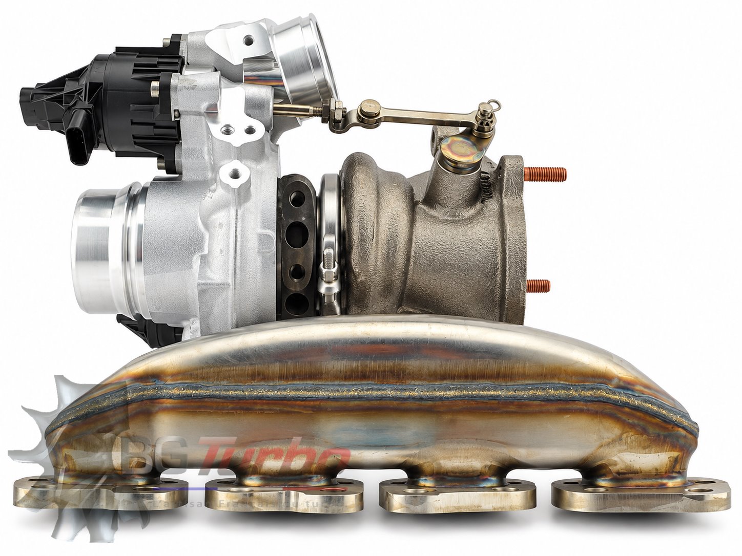 TURBO - NEUF ORIGINE - MHI 49U77-01701 - Turbo twin-scroll à wastegate électronique pour moteur Mercedes-AMG M260 DE20 LA 2,0 L 306 ch, monté sur AMG 35 Classe A W177/V177, CLA C118/X118, GLA H247 et GLB X247, OE A2600904200

