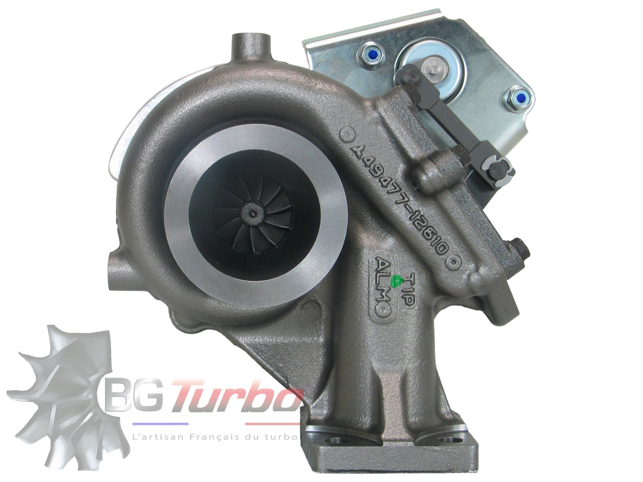 TURBO MITSUBISHI NEUF ORIGINE - TD04M4t - INDUSTRIAL - KOMATSU - 49477-02530 - 4947702530
