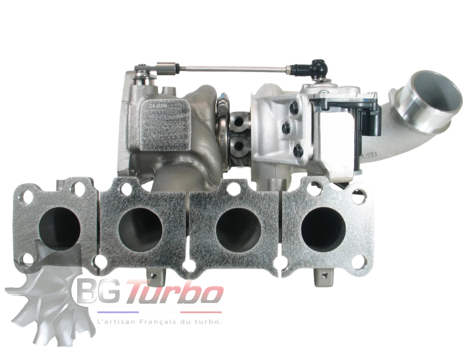 Turbocompresseur neuf d'origine MITSUBISHI Heavy Industries MHI 51126-01030 pour HYUNDAI i30 N et HYUNDAI i30 N Fastback Phase 2 équipées du moteur essence 2.0 T-GDI G4KH de 206 kW / 280 CV. Ce turbo à wastegate électrique, de type TD04L6 / TD04L6-13WDT, correspond à la référence constructeur HYUNDAI 28231-2GTE0
